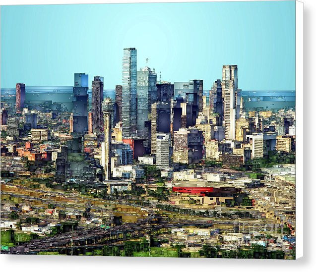 Canvas Print - Dallas Skyline