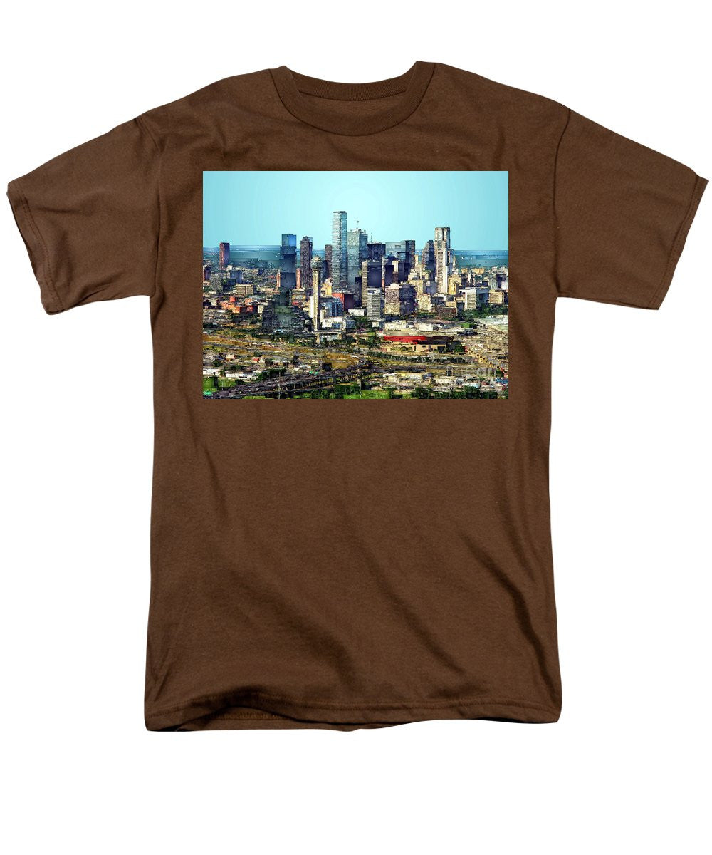 Men's T-Shirt  (Regular Fit) - Dallas Skyline