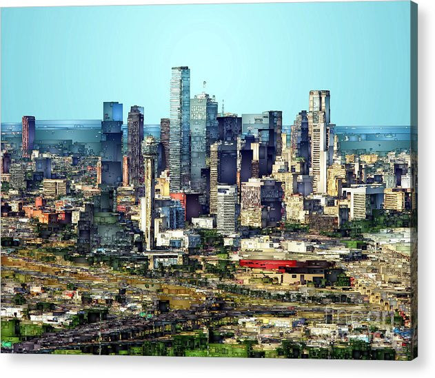 Acrylic Print - Dallas Skyline