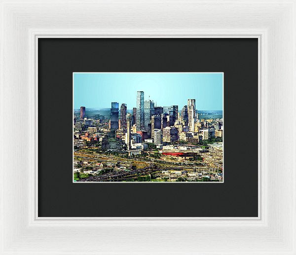 Framed Print - Dallas Skyline