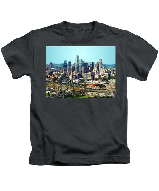 Kids T-Shirt - Dallas Skyline