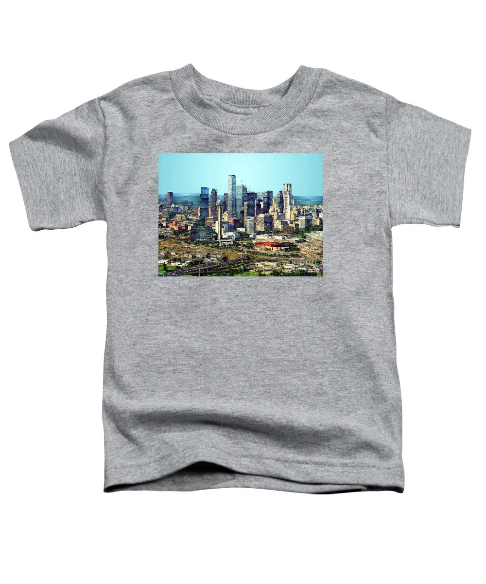 Toddler T-Shirt - Dallas Skyline