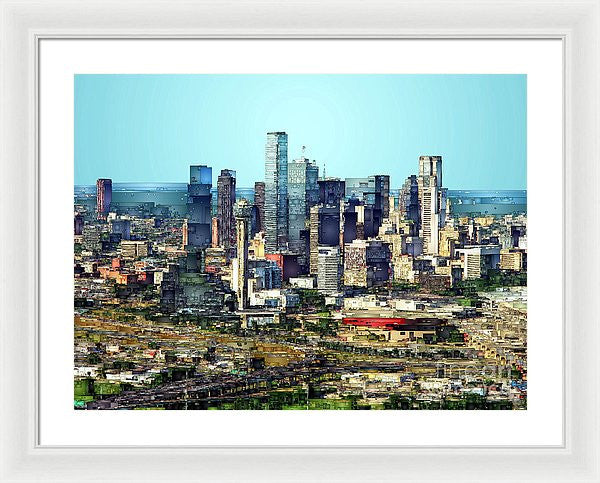 Framed Print - Dallas Skyline