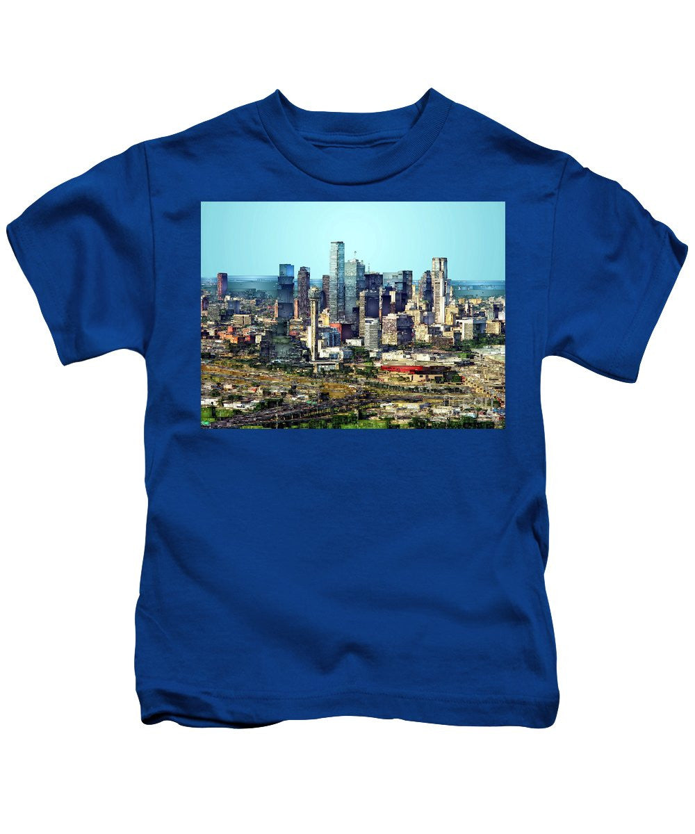 Kids T-Shirt - Dallas Skyline