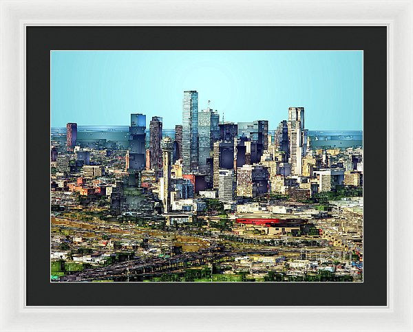 Framed Print - Dallas Skyline