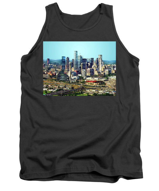 Tank Top - Dallas Skyline