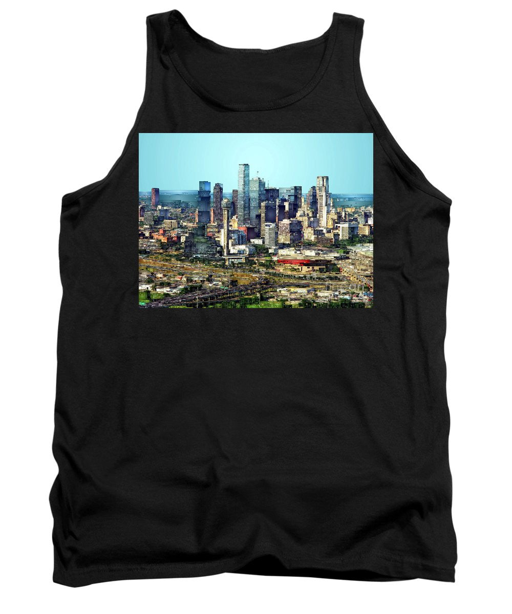 Tank Top - Dallas Skyline