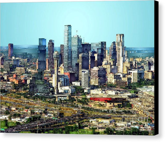 Canvas Print - Dallas Skyline
