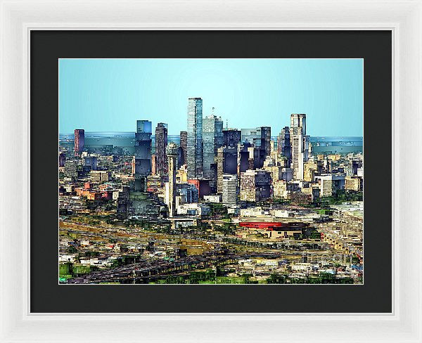 Framed Print - Dallas Skyline