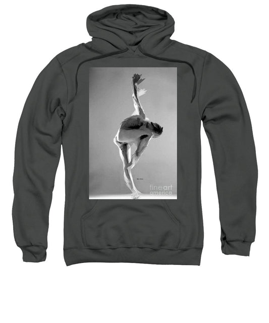 Sweatshirt - Dance Pose In Black And White