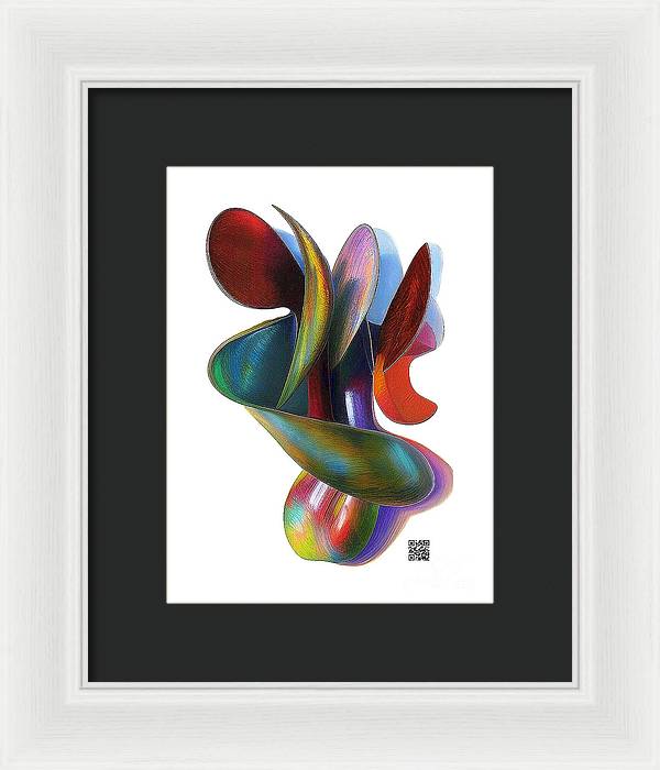 Dancing in the Wind - Framed Print