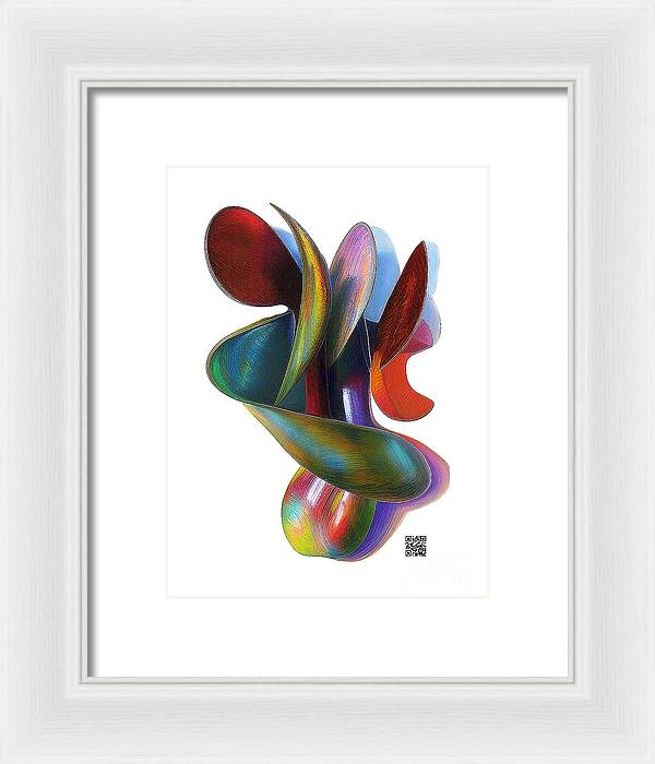 Dancing in the Wind - Framed Print