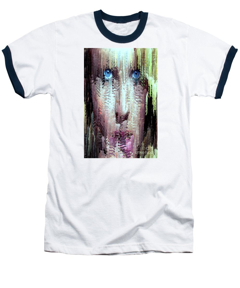 Baseball T-Shirt - Deep Blue Eyes