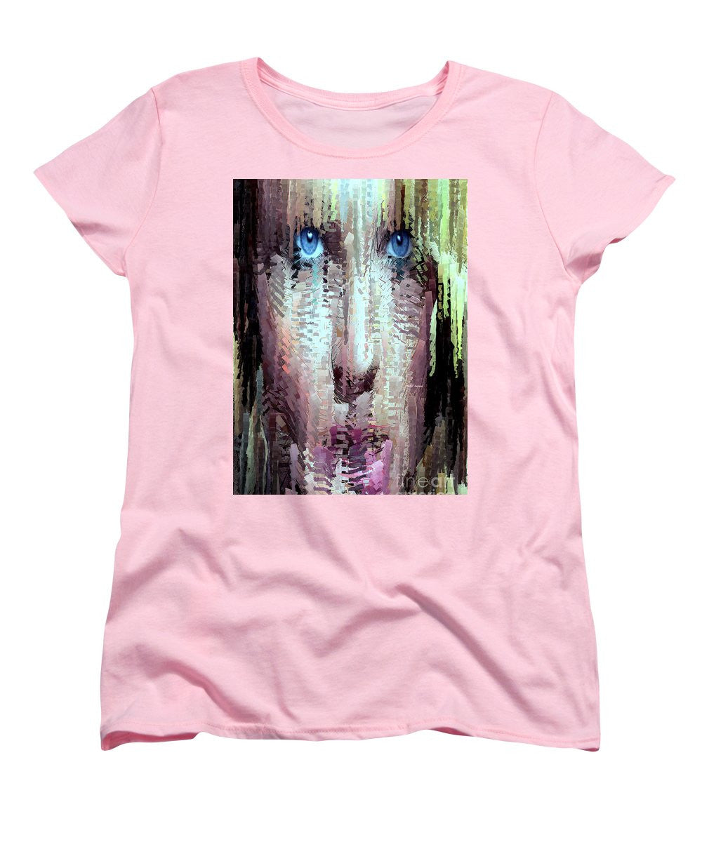 Women's T-Shirt (Standard Cut) - Deep Blue Eyes