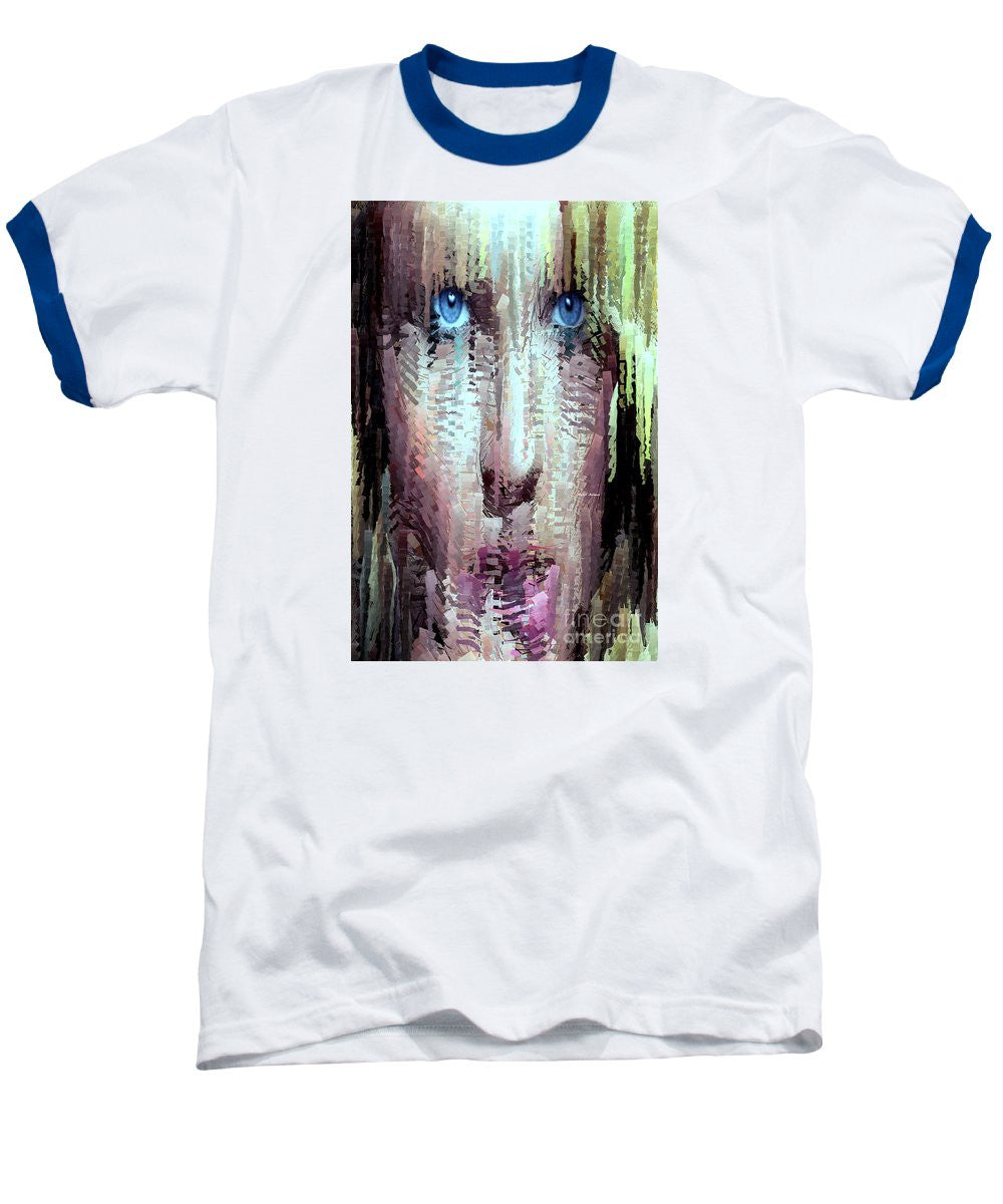 Baseball T-Shirt - Deep Blue Eyes