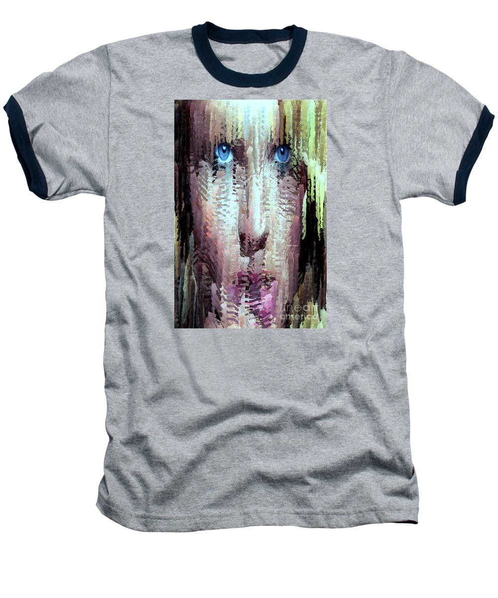 Baseball T-Shirt - Deep Blue Eyes