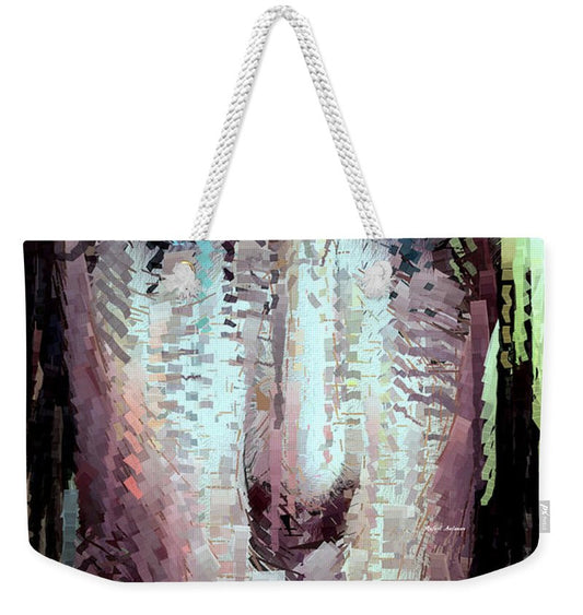 Weekender Tote Bag - Deep Blue Eyes