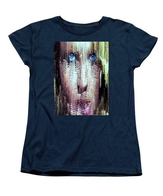 Women's T-Shirt (Standard Cut) - Deep Blue Eyes