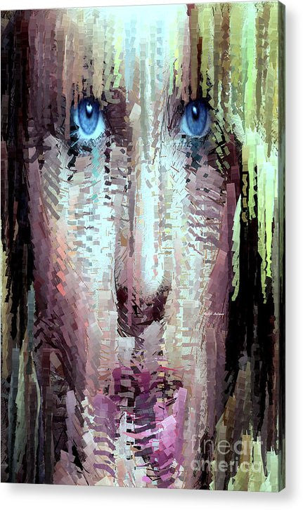 Acrylic Print - Deep Blue Eyes