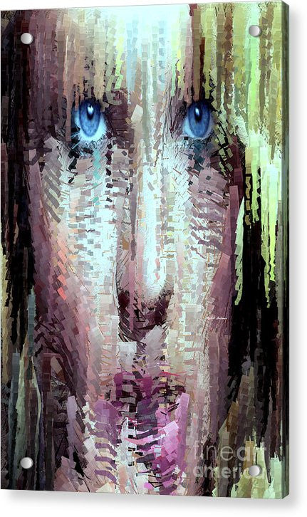 Acrylic Print - Deep Blue Eyes