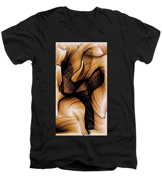Deep Inside - Men's V-Neck T-Shirt