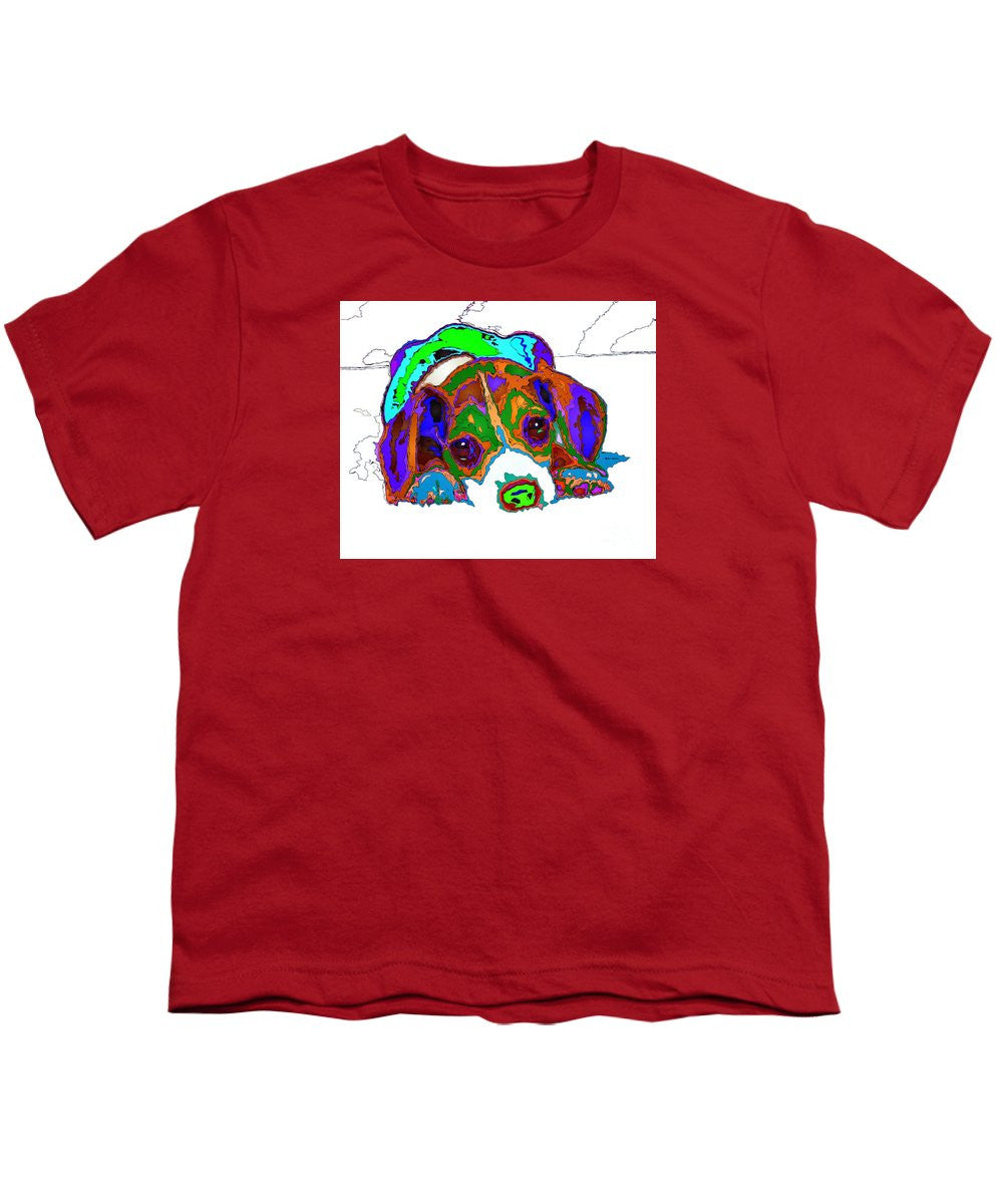 Youth T-Shirt - Do You Want To Take A Nap? Pet Series