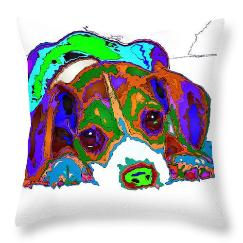 Throw Pillow - Do You Want To Take A Nap? Pet Series