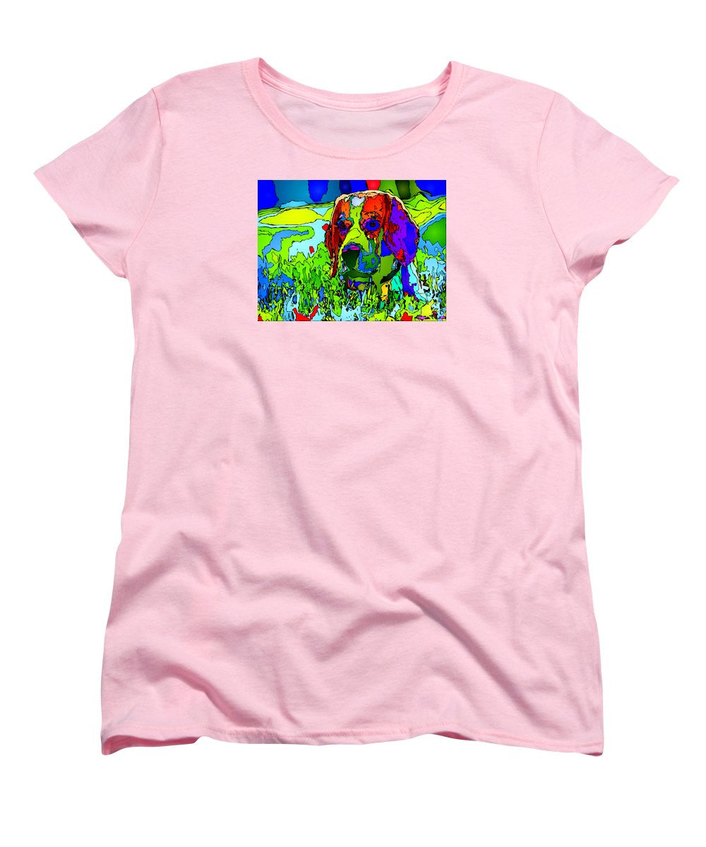 Women's T-Shirt (Standard Cut) - Dogs Can See In Color