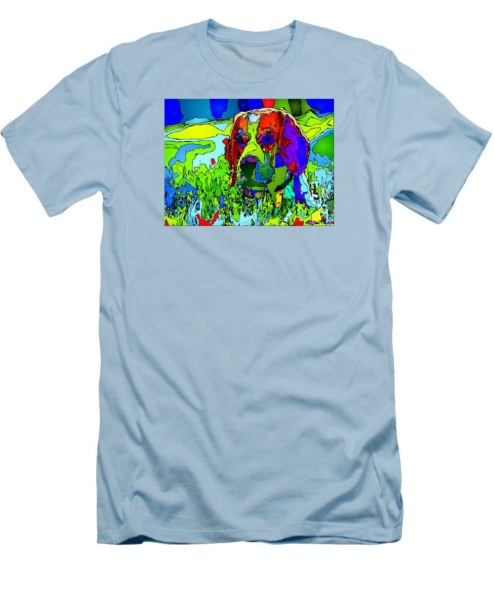 Men's T-Shirt (Slim Fit) - Dogs Can See In Color