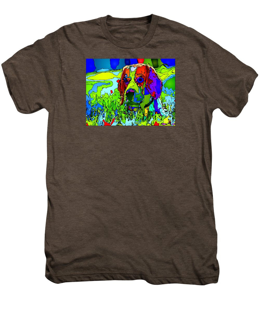 Men's Premium T-Shirt - Dogs Can See In Color