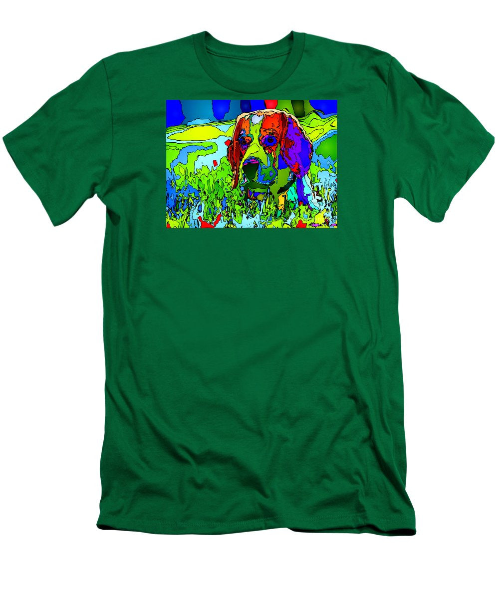 Men's T-Shirt (Slim Fit) - Dogs Can See In Color