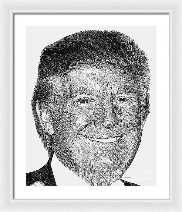 Framed Print - Donald J. Trump