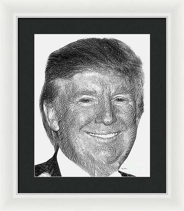 Framed Print - Donald J. Trump