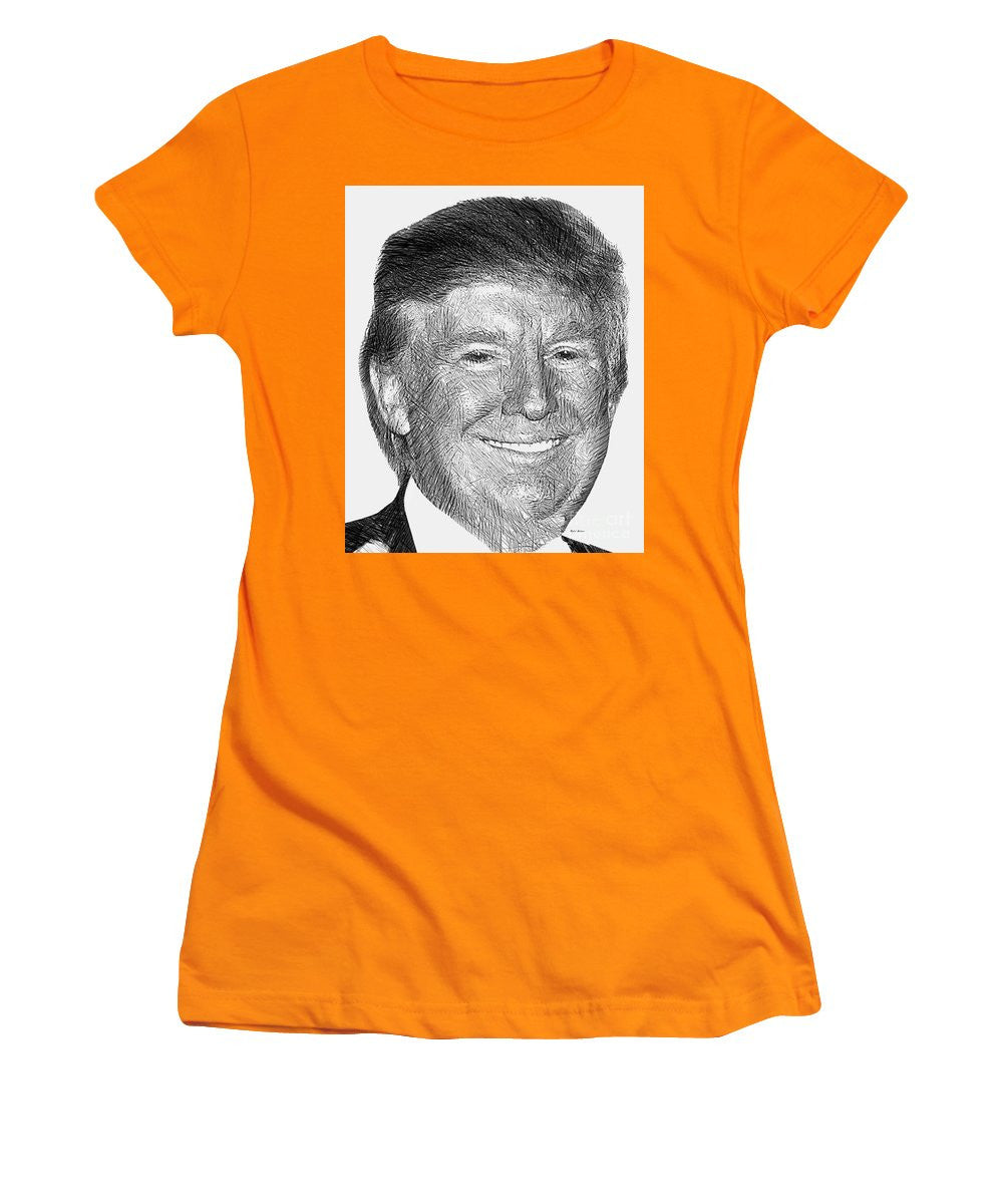 Women's T-Shirt (Junior Cut) - Donald J. Trump