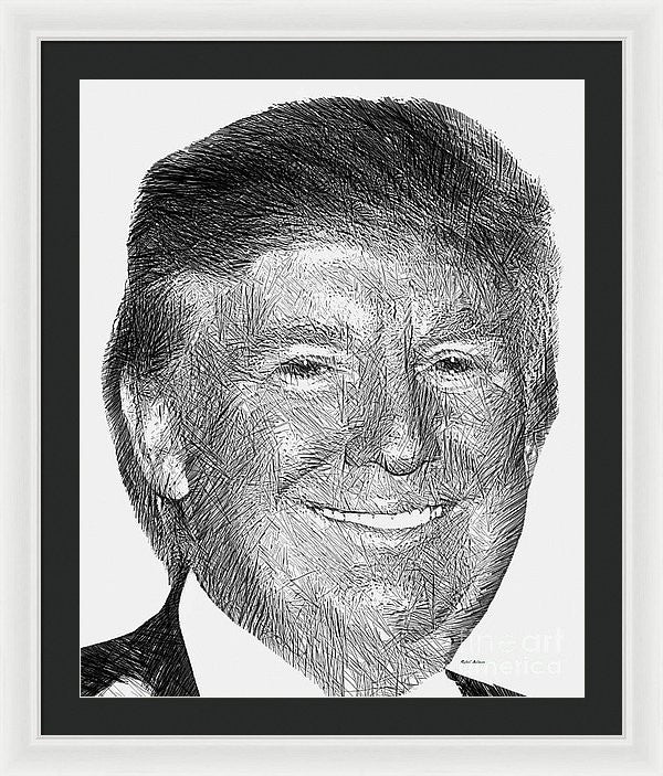 Framed Print - Donald J. Trump