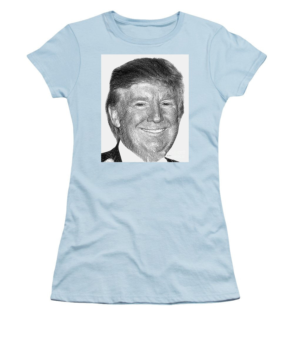 Women's T-Shirt (Junior Cut) - Donald J. Trump