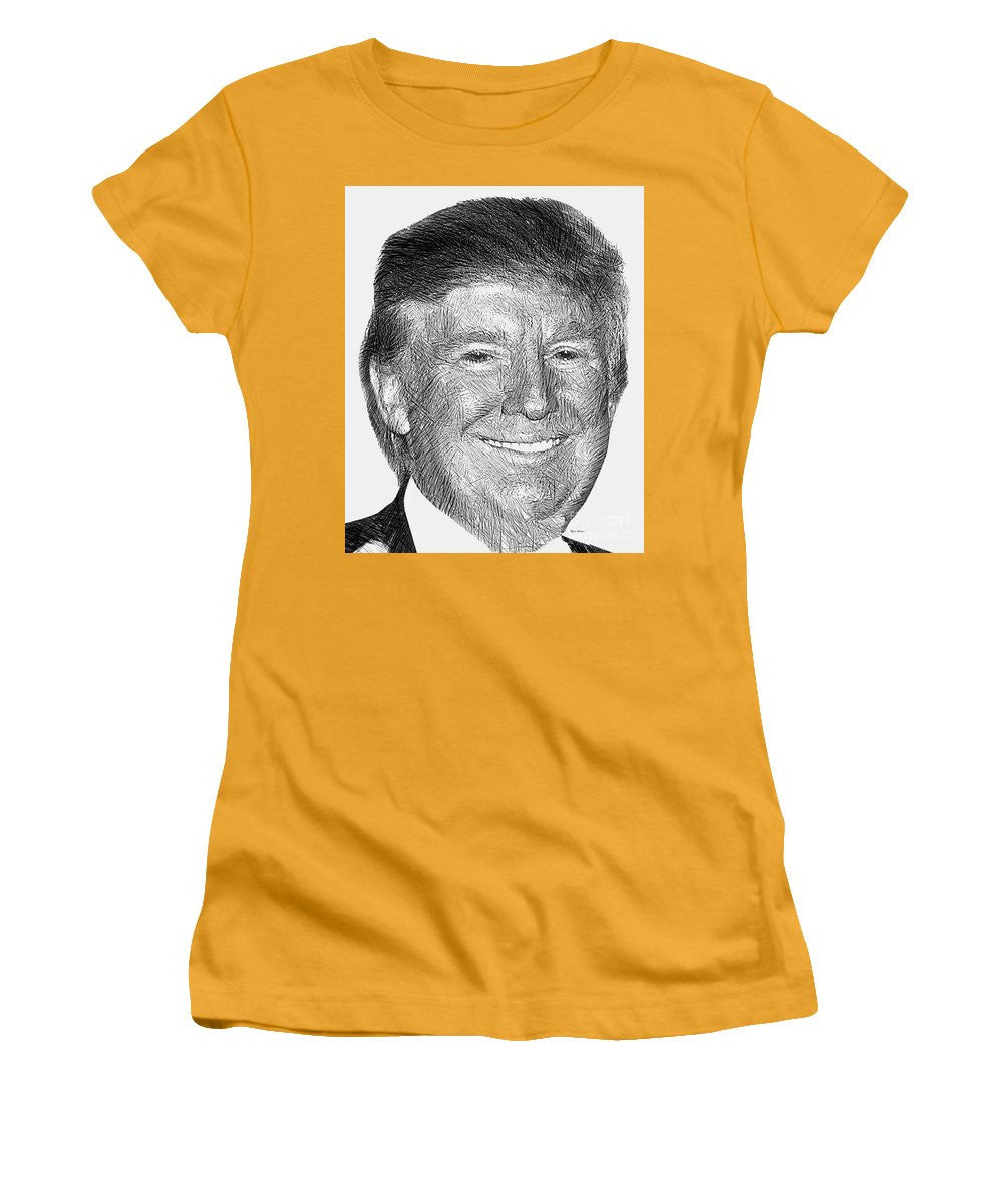 Women's T-Shirt (Junior Cut) - Donald J. Trump