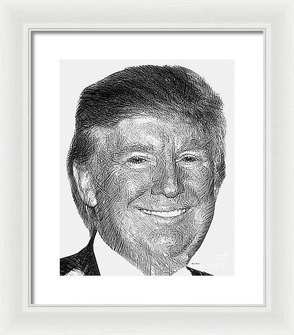 Framed Print - Donald J. Trump