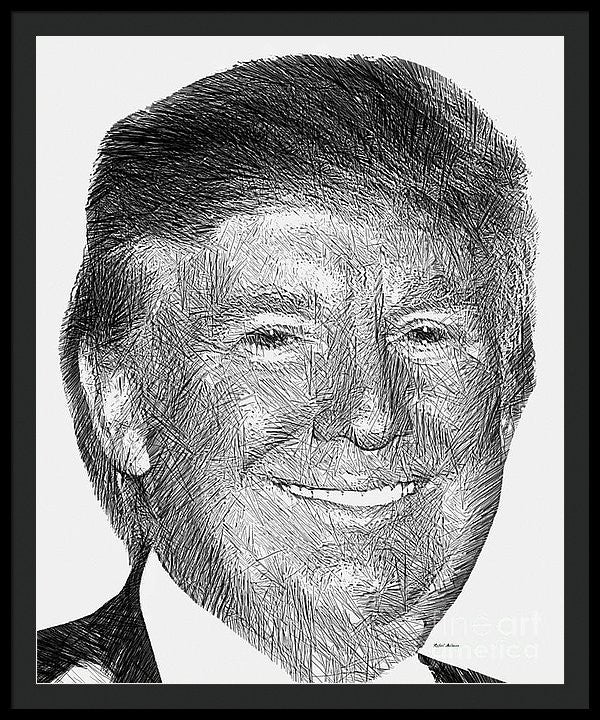 Framed Print - Donald J. Trump