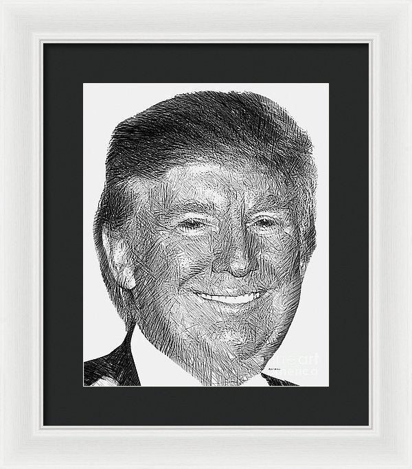 Framed Print - Donald J. Trump