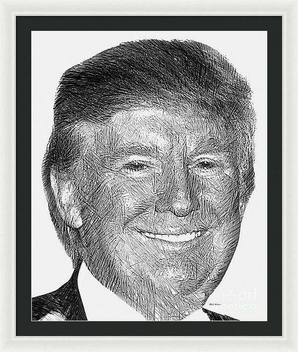 Framed Print - Donald J. Trump