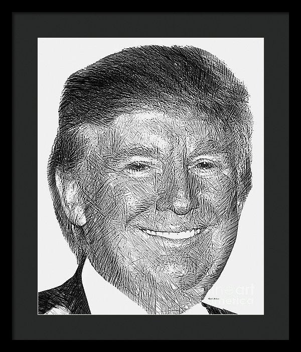 Framed Print - Donald J. Trump