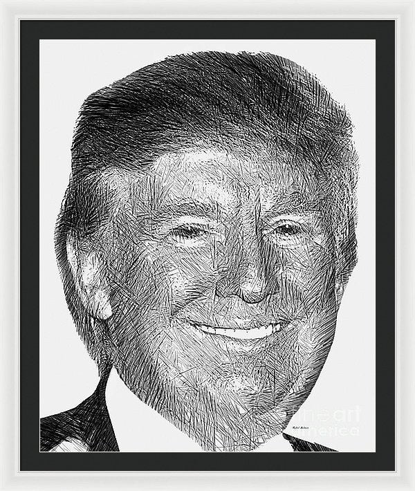 Framed Print - Donald J. Trump