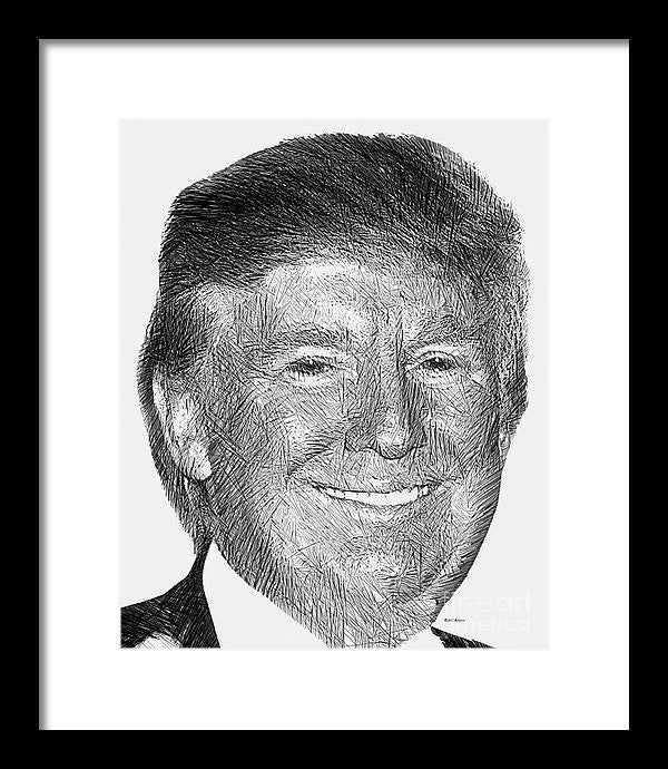 Framed Print - Donald J. Trump