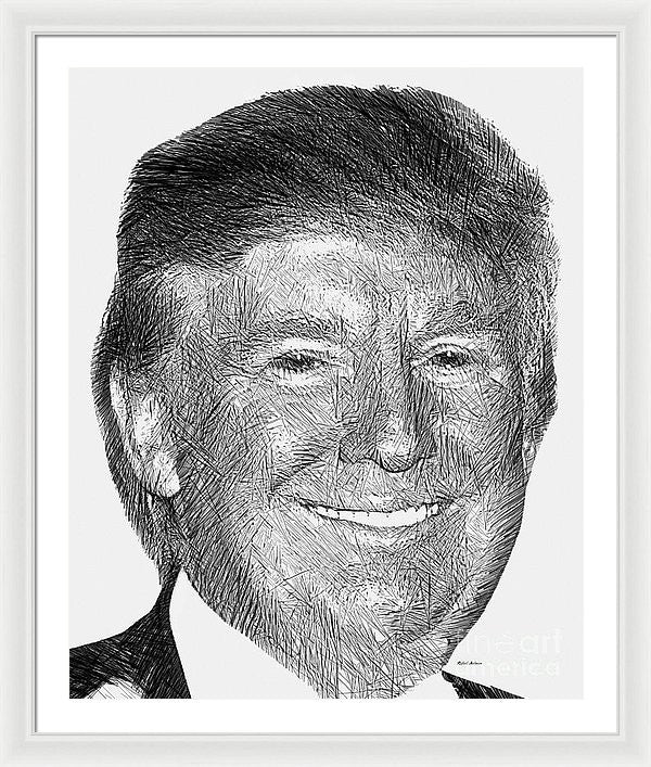 Framed Print - Donald J. Trump