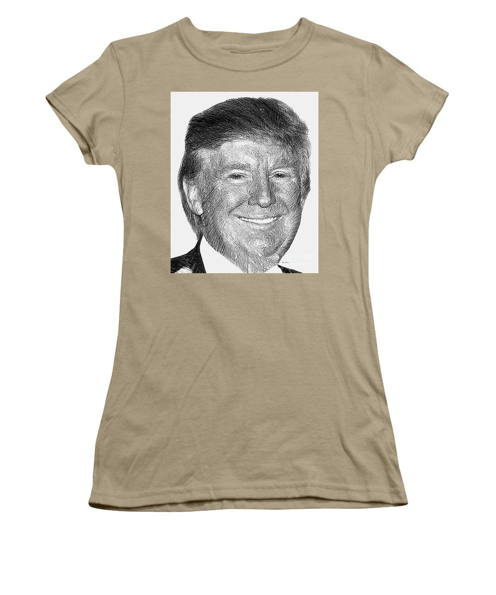 Women's T-Shirt (Junior Cut) - Donald J. Trump
