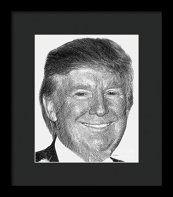 Framed Print - Donald J. Trump