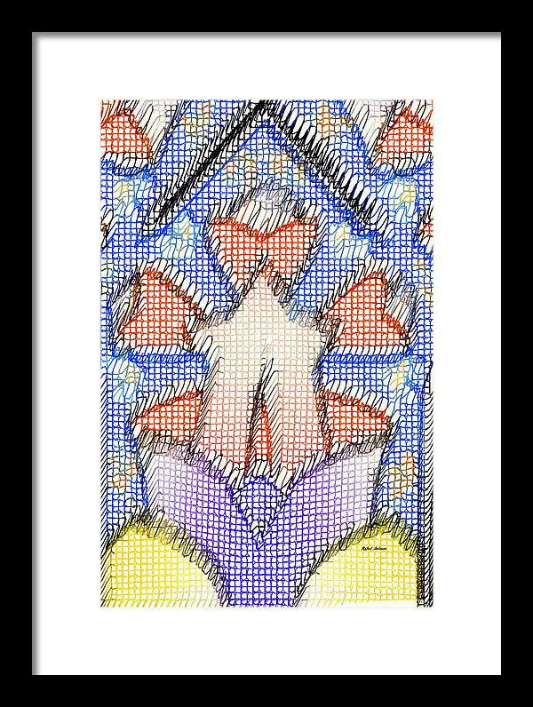 Framed Print - Doodle 001