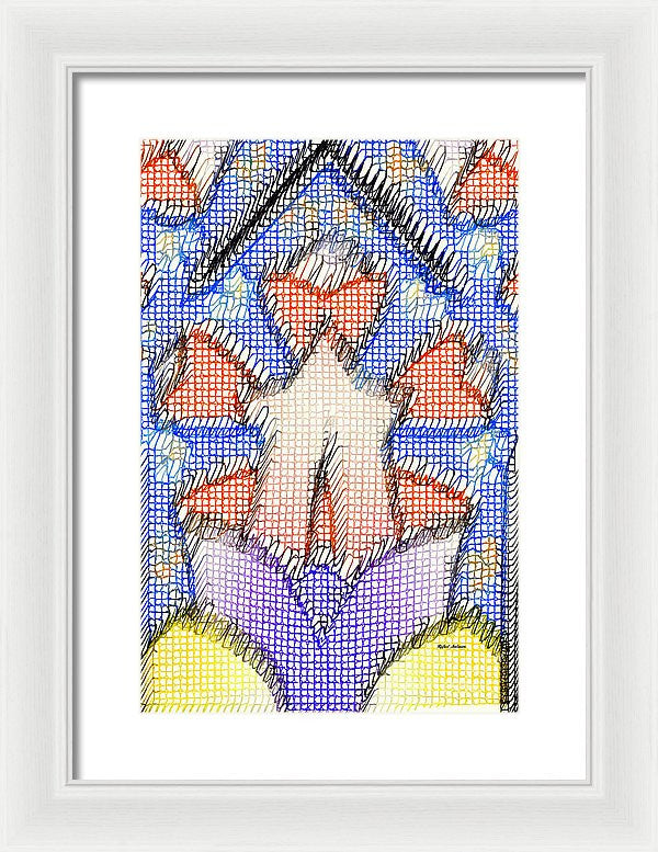 Framed Print - Doodle 001