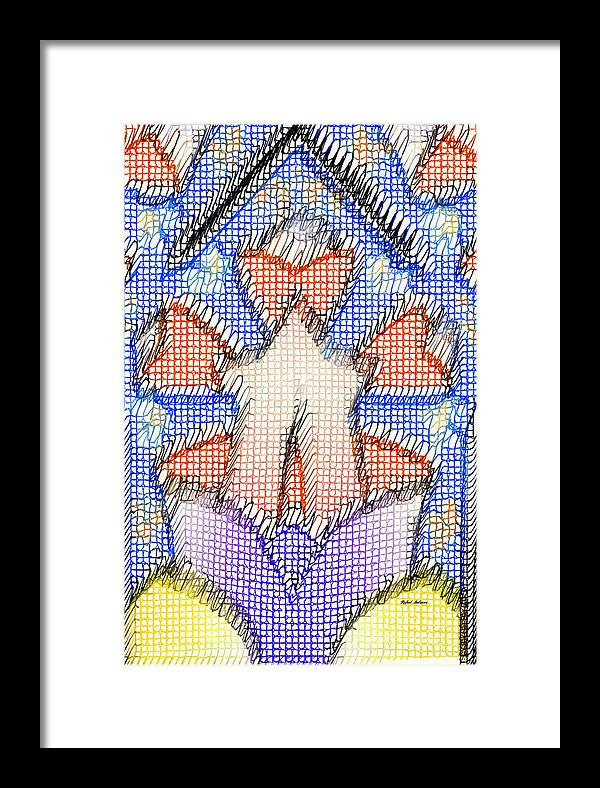 Framed Print - Doodle 001